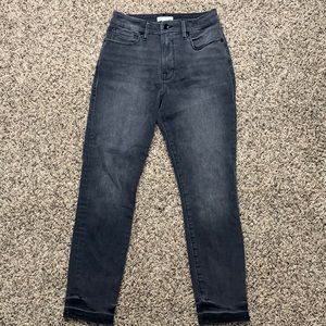 Good American Good Legs Crop High Waist Skinny Jeans